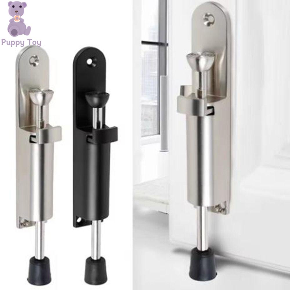 TESDFD Có thể điều chỉnh Giá đỡ cửa điều khiển bằng chân Chống gỉ Hợp kim kẽm Chặn cửa kéo dài Đa chức năng Cơ sở ổn định Chặn cửa lò xo dành cho gia đình