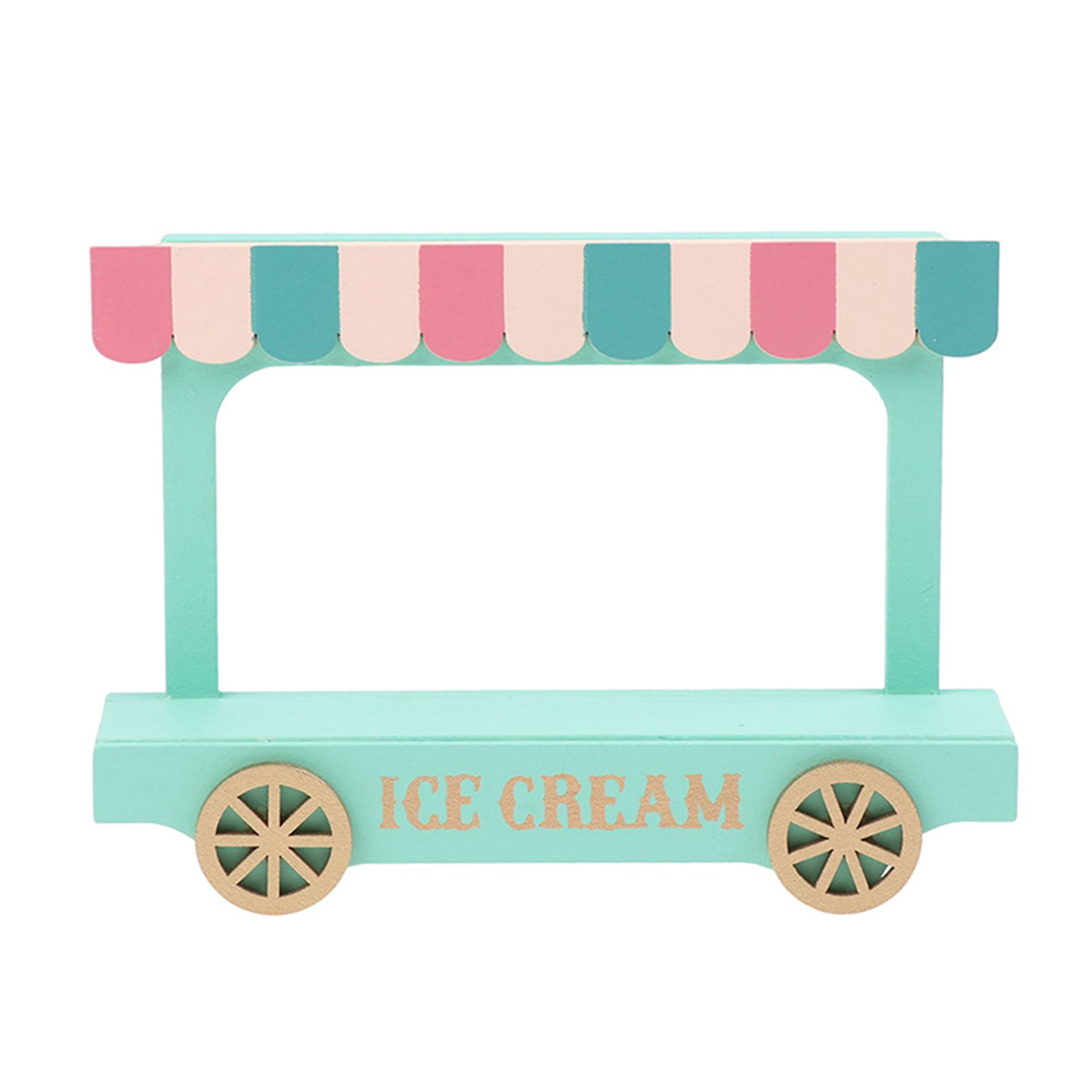TDS Dollhouse Ice Cream Cart Dollhouse Ice Cream Van Mini Ice Cream Van