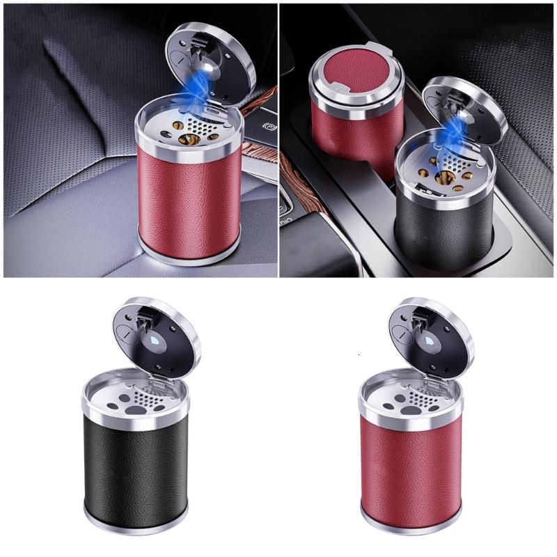Reusablestylish xe gạt tàn với cảm biến ánh sáng thông minh và nắp an toàn cho rắc rối ít cài đặt trong bất kỳ chiếc xe