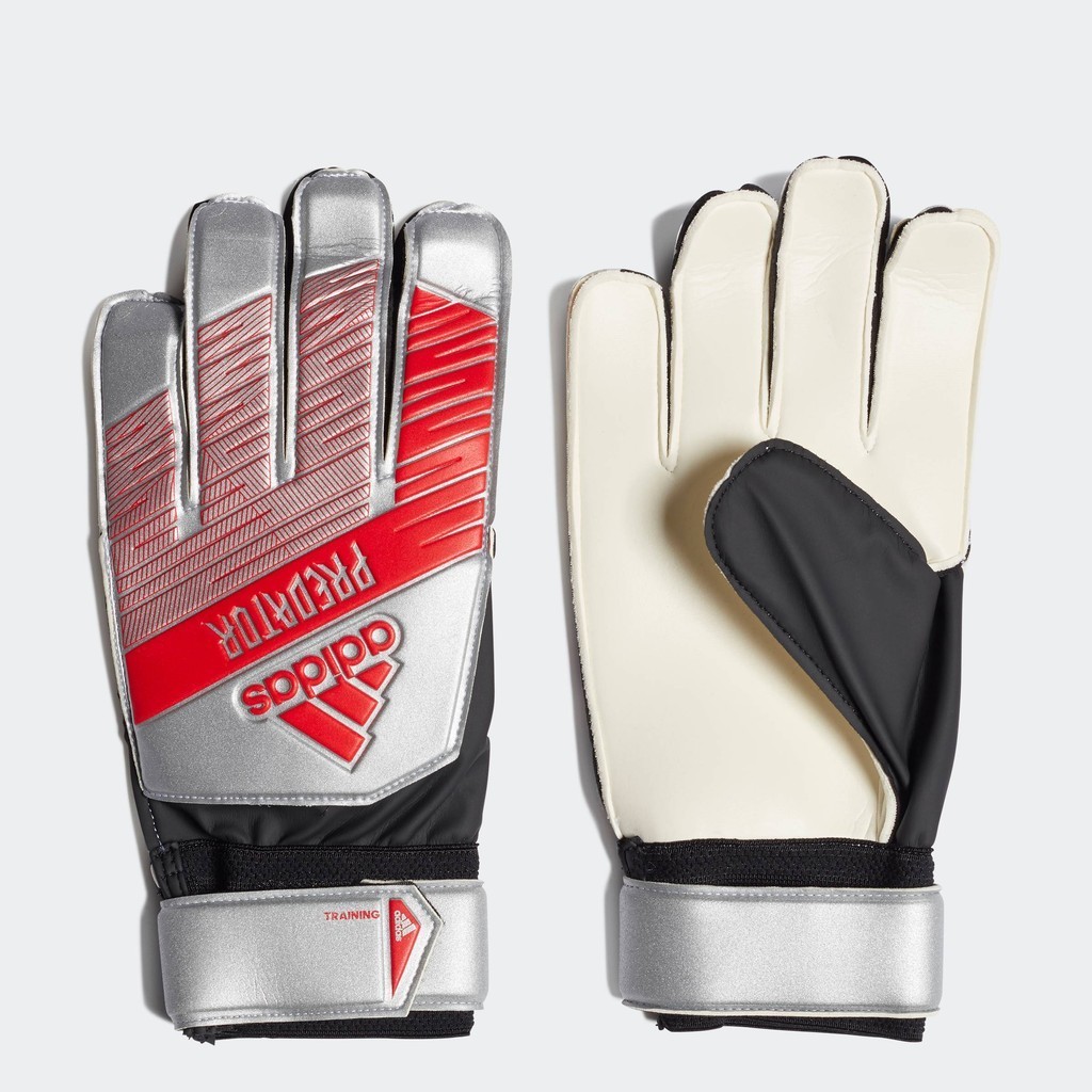 adidas ฟุตบอล ถุงมือผู้รักษาประตู Predator Training Unisex สีเงิน DY2614 ราคา 540 บาท*ส่งฟรี