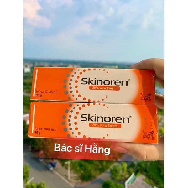 [VOUCHER 8%] CREAM GIẢM MỤN MỜ THÂM SKINOREN ACID AZELAIC 20% 30G