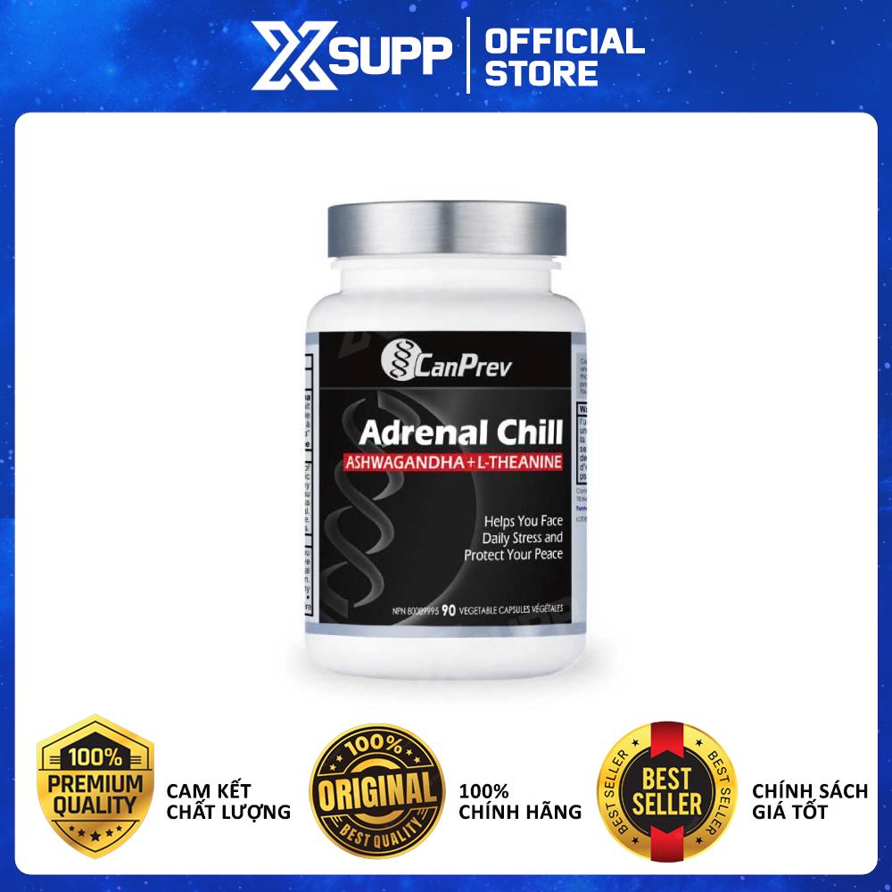 Thực phẩm bảo vệ sức khỏe Canprev Adrenal Chill (Ashwagandha & L-Theanine) - Giải tỏa áp lực, ngủ ngon, giảm cortisol