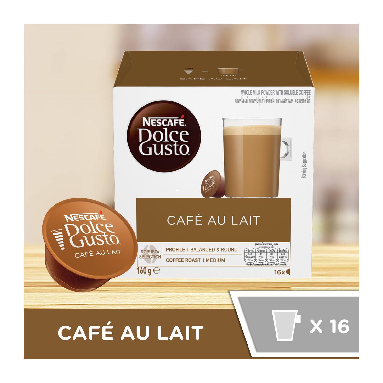 Capsule Dolce Gusto® vegan Café au lait de coco - x12