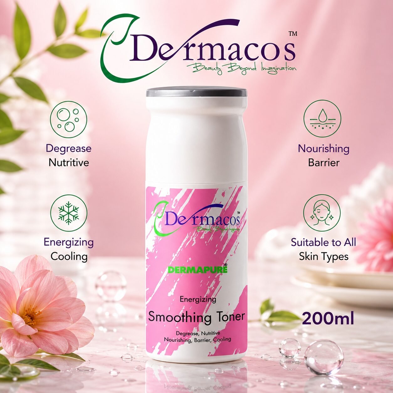 Energizing Smoothing Toner () | Facial Toner Care | 200ml