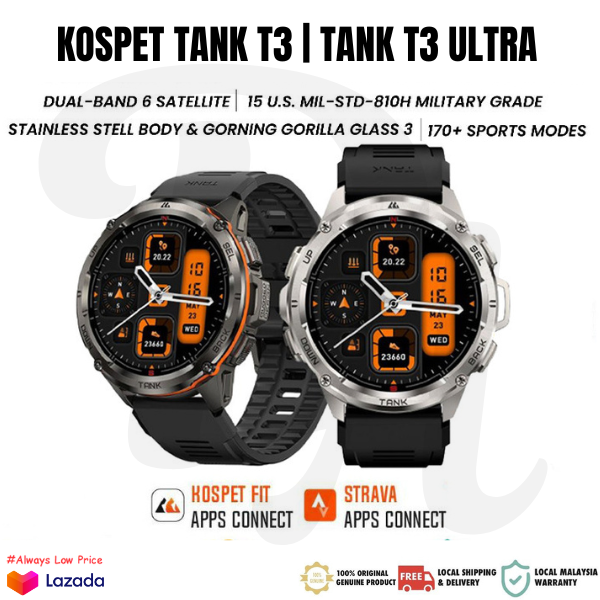 Kospet Smart Watch Amoled Display, 170+ Sports Modes