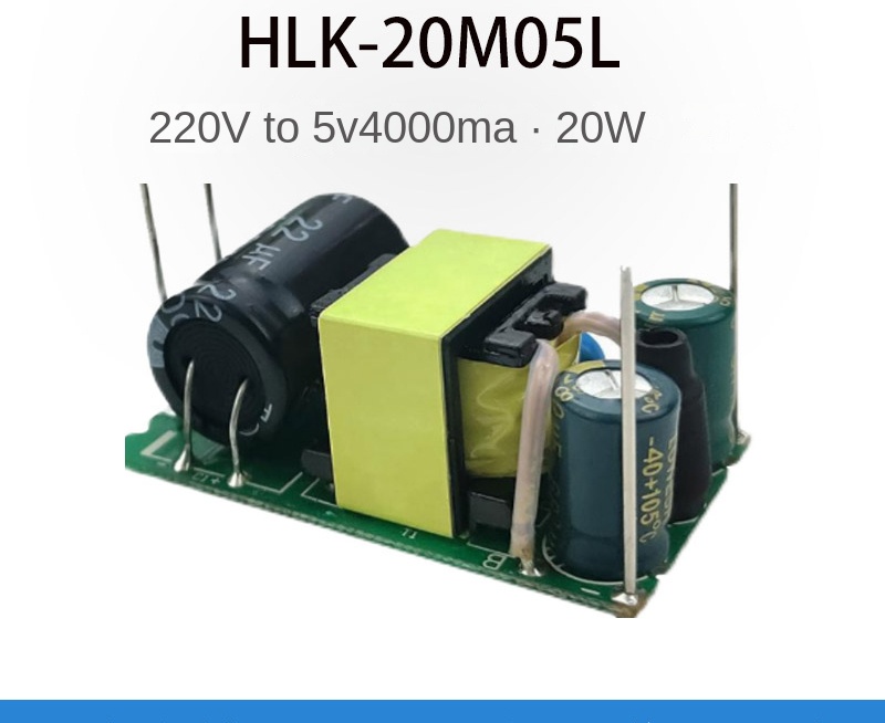 Hi-Link HLK-20M05L (20W 5V) Nguồn  Bo Trần | AC 220V sang DC 3.3V/5V/9V/12V/15V/24V | HLK-10M/20M 10W/20W Cách Ly Ổn Áp | Hàng Chính Hãng