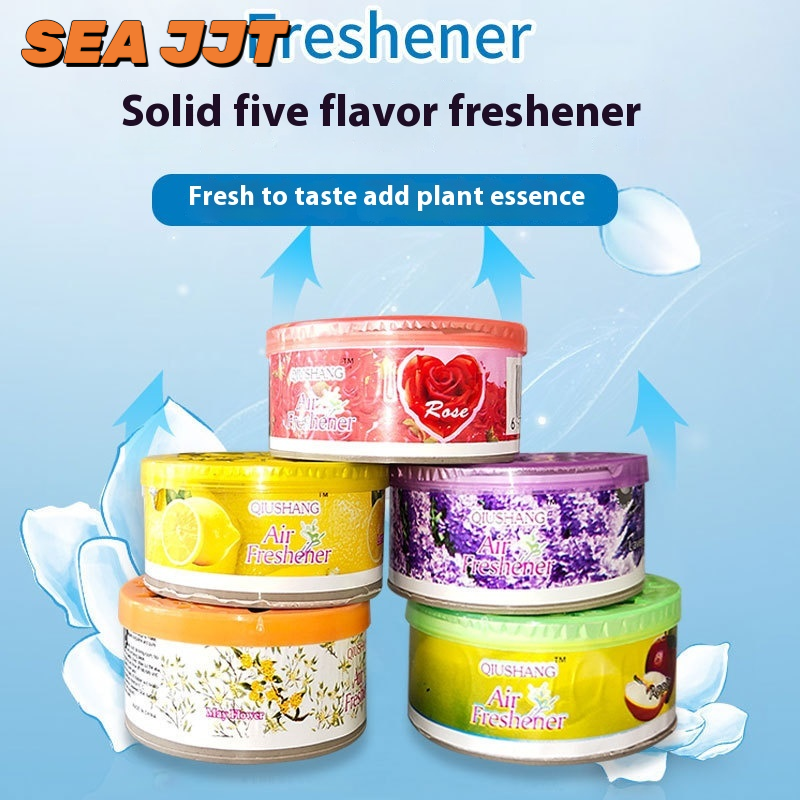 Solid Air Freshener for Home and Car with Rose, Lavender, Lemon, and Apple Scents ราคา 11 บาท*ส่งฟรี
