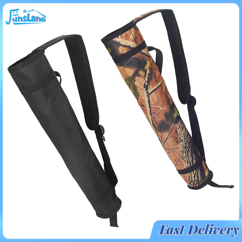 FunsLane Bow Arrow Quiver Hanging Holder Waist Hanging Oxford Pocket Archery Carrying Bag For Arrows Bow Target Practicing ราคา 153 บาท*ส่งฟรี