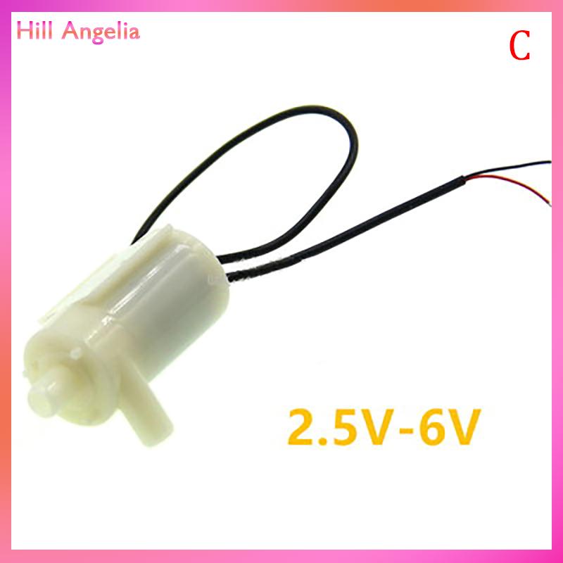[Hill Angelia] Máy bơm nước mini chìm siêu nhỏ USB cho bể cá động cơ DC đài phun nước hồ cá - 3