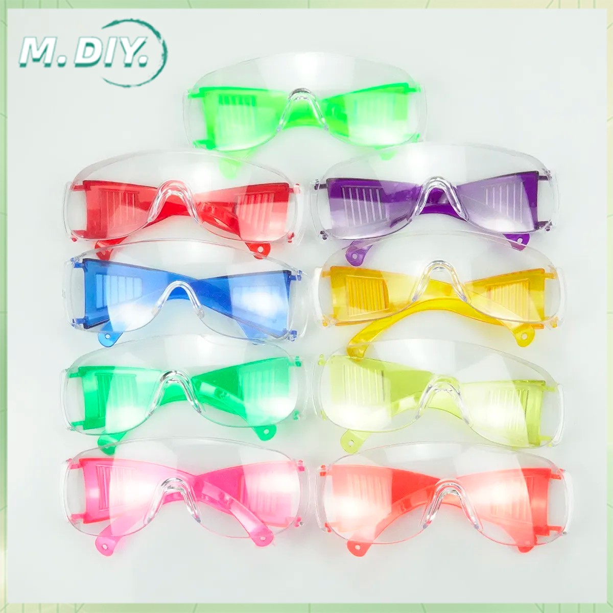 ส่งจากไทย 👓 แว่นกันน้ำ แว่นตาสงกรานต์ แว่นตา สีใส เกรดพรีเมี่ยม สีสันสดใส ราคา 16 บาท*ส่งฟรี