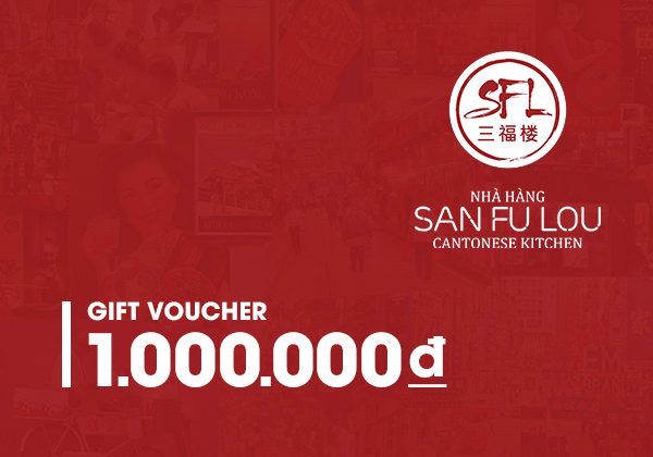 Phiếu quà tặng San Fu Lou 1000k