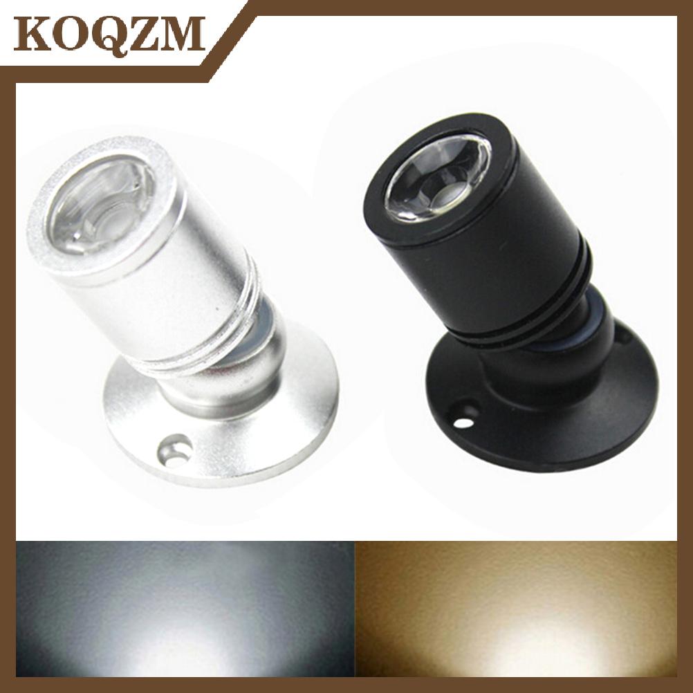 KOQZM 1W Mini Spotlight LED Ceiling Lamp Recessed Downlight Cabinet Lighting