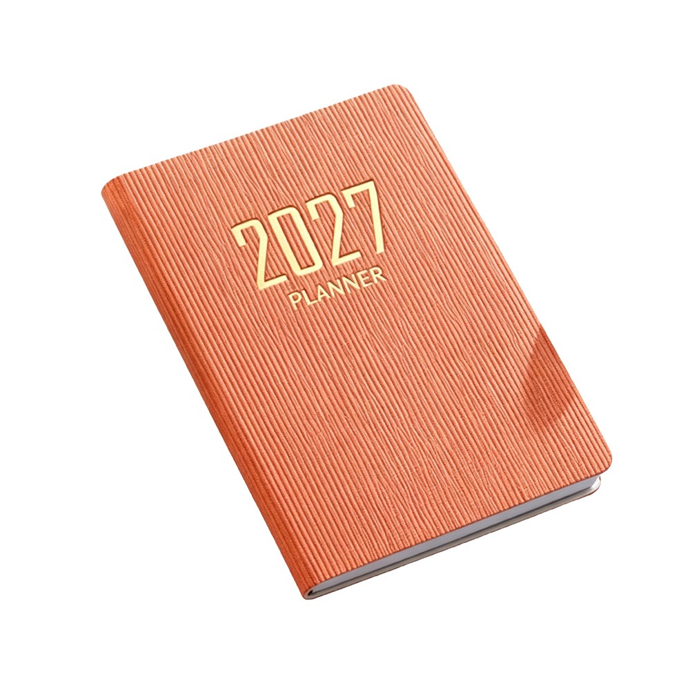 IWFRVU SHOP Pocket 2027 Agenda Book with Calendar A7 Diary Weekly Planner Mini Appointment Book Students