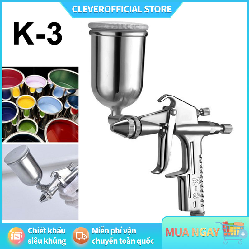 ⚡Miễn Phí Vận Chuyển⚡ Súng Phun Sơn K3-Súng Phun Chi Tiết Nhỏ
