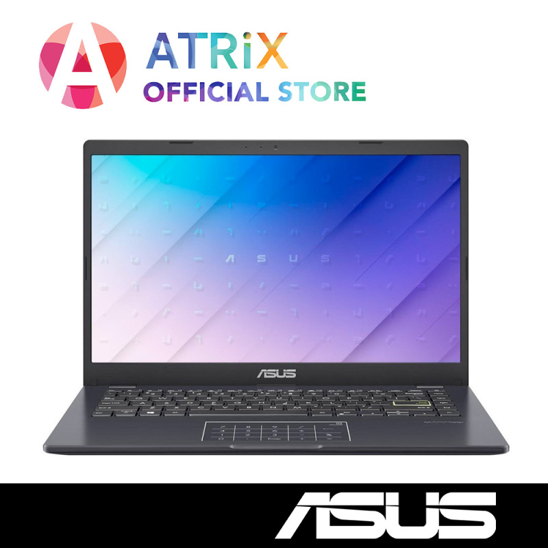 【Same Day Delivery】New Asus E410MA-EK087T 1.3Kg〖Free Office 2019〗14inch FHD | Pentium N5030 | 4GB RAM | 512GB SSD | Win10 Home | 1Year ASUS Warranty