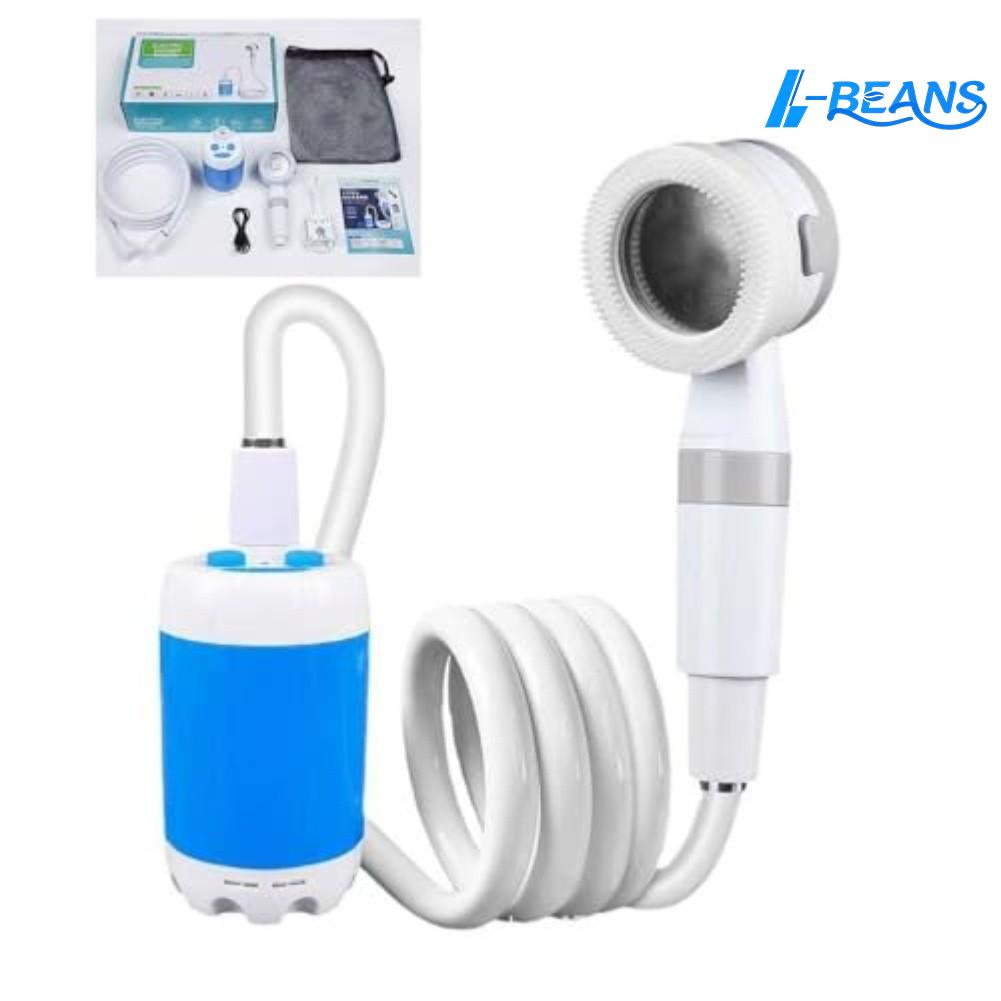 【BEUMK】 Built-in Battery Camping Shower Pump Rechargeable Shower Head Lightweight Design ราคา 1,089 บาท*ส่งฟรี