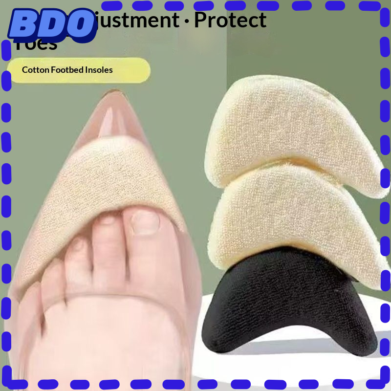 BDO แผ่นรองเท้าครึ่งนิ้วสำหรับรองเท้าส้นสูง ป้องกันการลื่น รองรับนิ้วเท้า ระบายเหงื่อและดูดซับความชื้นได้ดี - ยี่ห้อ BDO ราคา 16 บาท*ส่งฟรี