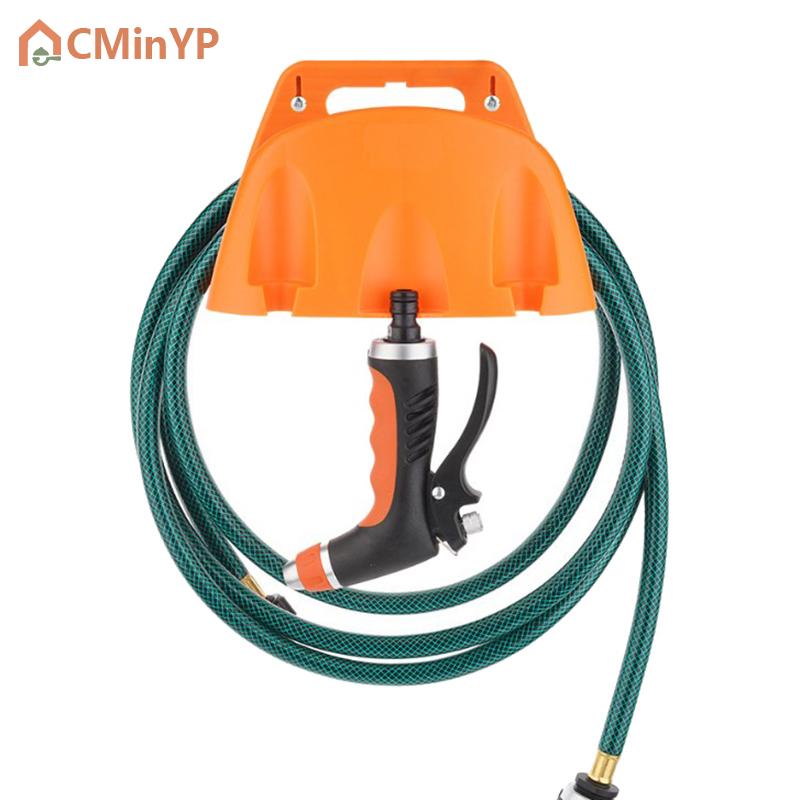 CMinYP ที่แขวนท่อชลประทานในสวนแบบติดผนังราวแขวนพลาสติกอุปกรณ์จัดระเบียบสายยางรดน้ำ ราคา 63 บาท*ส่งฟรี