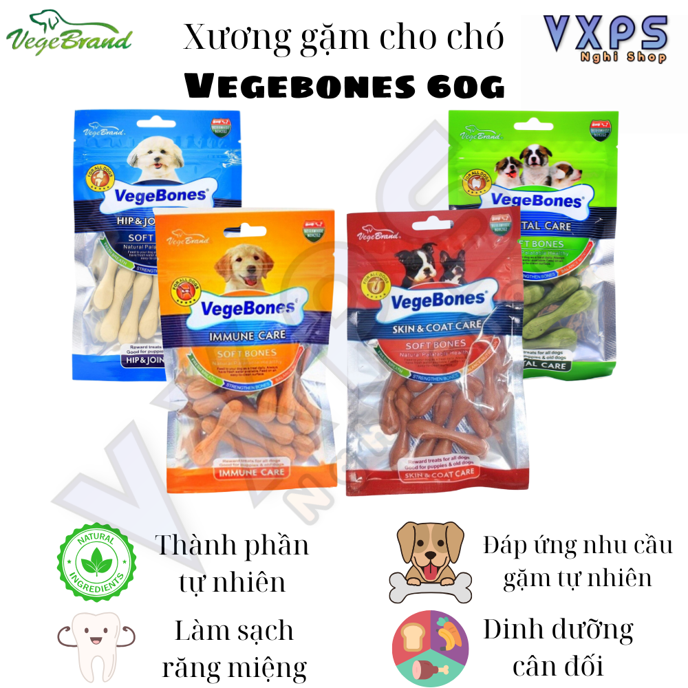 Vegebones – Xương Gặm An Toàn và Bổ Dưỡng Cho Mọi Giống Chó