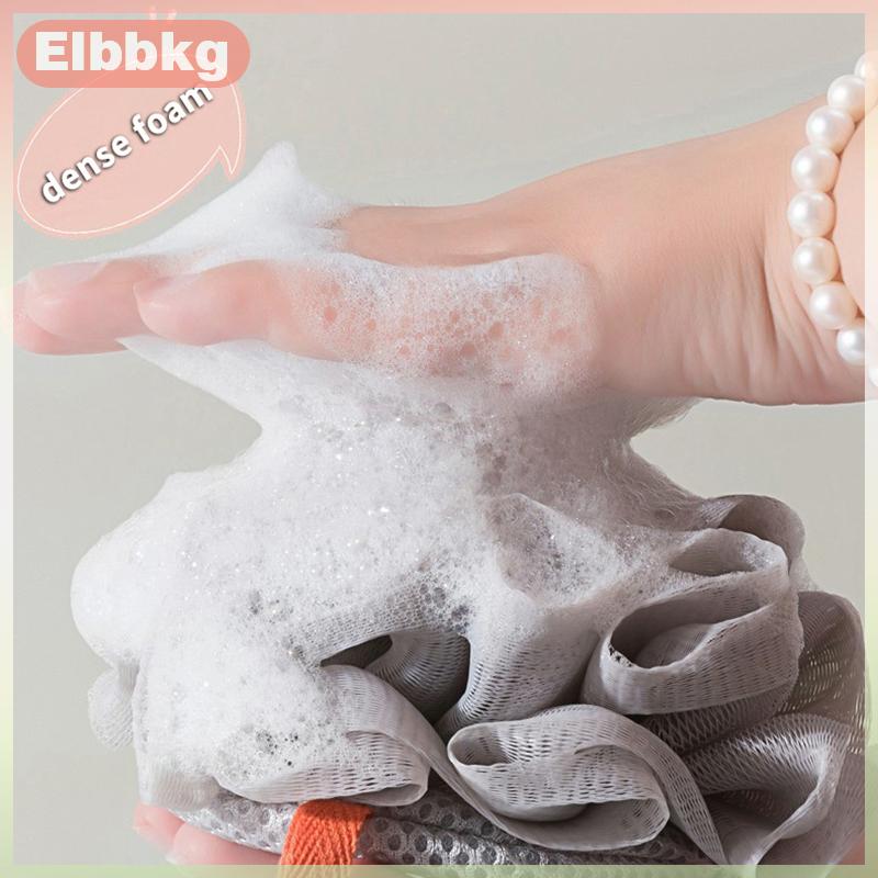 Elbbkg 1 Mảnh Mềm Loofah Bọt Biển Tắm Bóng Cho Xà Phòng 2-Trong-1 Xà Phòng Quả Và Cơ Thể Chà Phòng Tắm Tẩy Tế Bào Chết Bóng Tắm Cho Nam Giới Phụ Nữ
