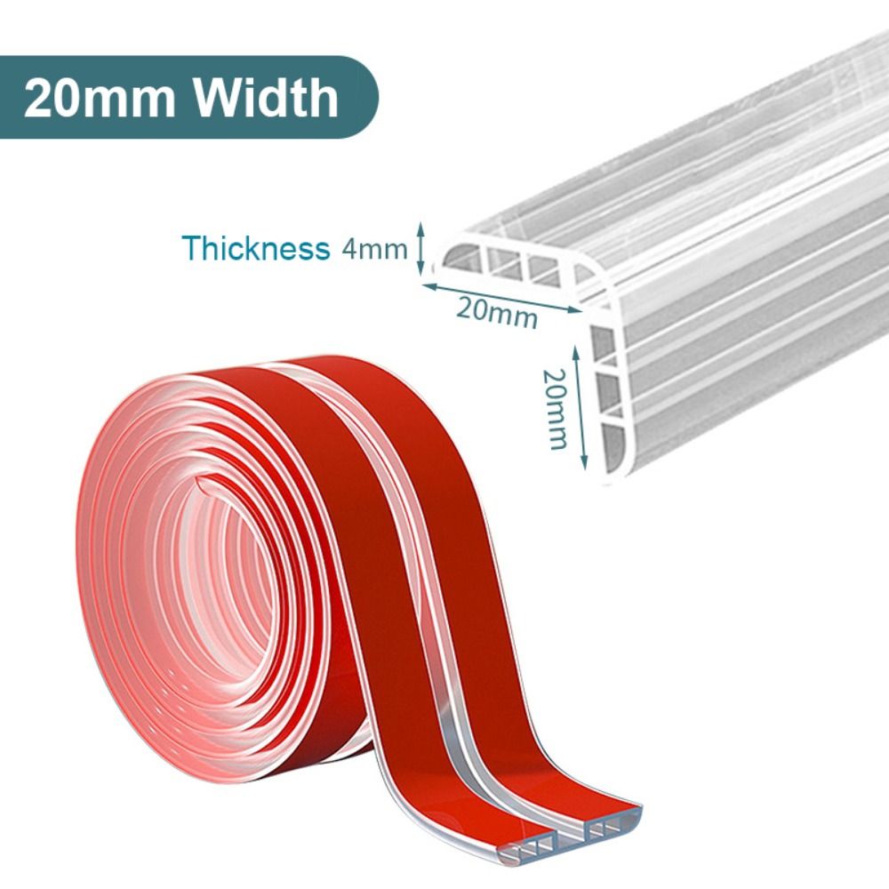 METALIX Trong suốt Chống trẻ em PVC Chống va chạm Bảo vệ cạnh bàn Chuyên nghiệp Loại L Dải bảo vệ góc