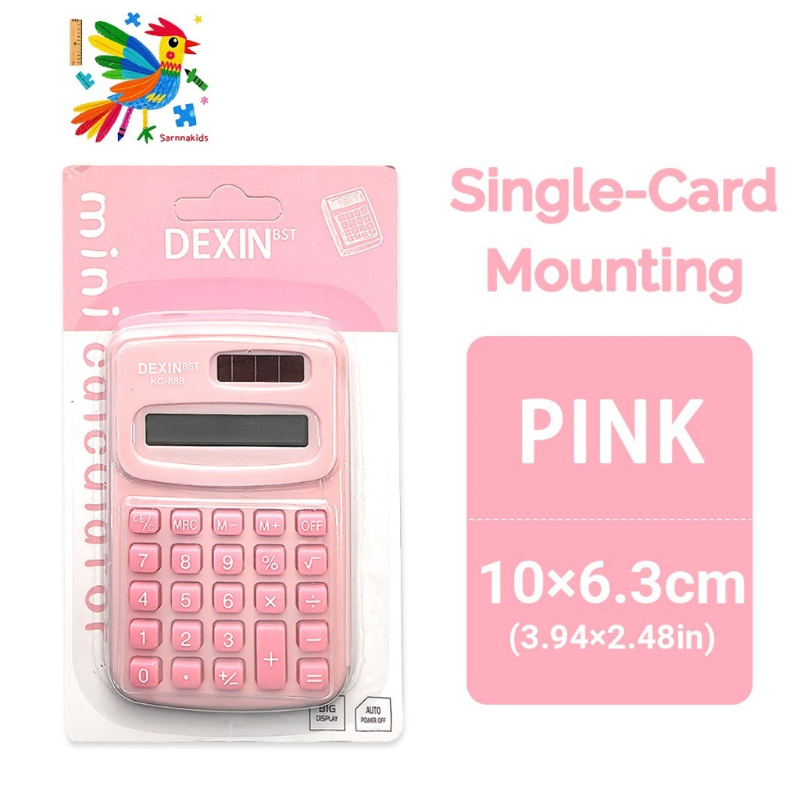 Mini electronic calculator cute simple student homework computer portable office calculator