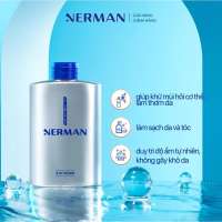 Sữa tắm gội NERMAN 4in1 330ml hương nước hoa dưỡng thể hoàn hảo cho làn da.
