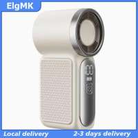 🔥🔥🔥ElgMK 3600mAh Portable Mini Handheld Fan 3.5  Ultra High-Speed 16900 RPM With LED Display 6-Speed Cooling