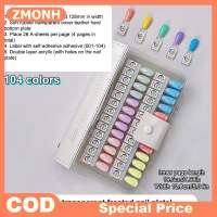 ZMONH 78-450 Colors Magnetic Tips Nail Art Swatch Book Manicure Color Test Storage Book Large Acrylic Works Display Color Card