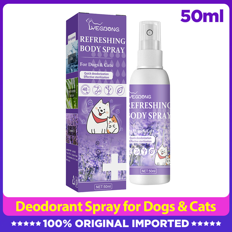 Deodorant Spray 50ML Deodorizer Cat Litter Spray Effectively Eliminates