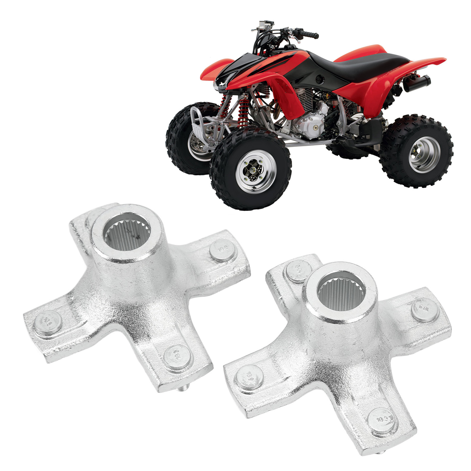 Trục bánh xe phía sau hiệu suất ổn định trục bánh xe Hub 2 cái cho ATV