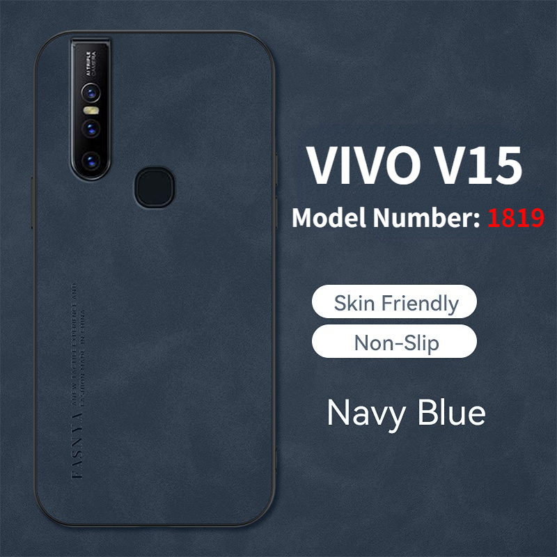 Trường Hợp Vivo V15 Điện thoại mềm Trường Hợp Máy Ảnh Bảo Vệ Cừu Vỏ Cây Bìa Sang Trọng Xác Thực Ốp d