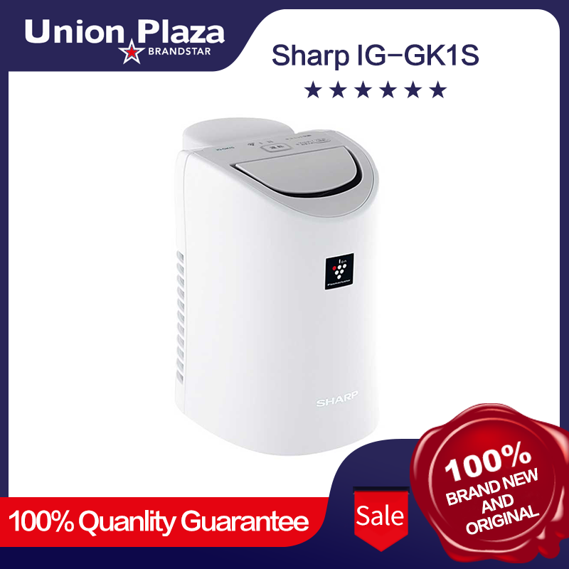 sharp - IG-GK1S Moisture Ionizer (White) Sharp ion generator White IG-GK1S-W personal moisturizing plasma cluster 25000 Singapore