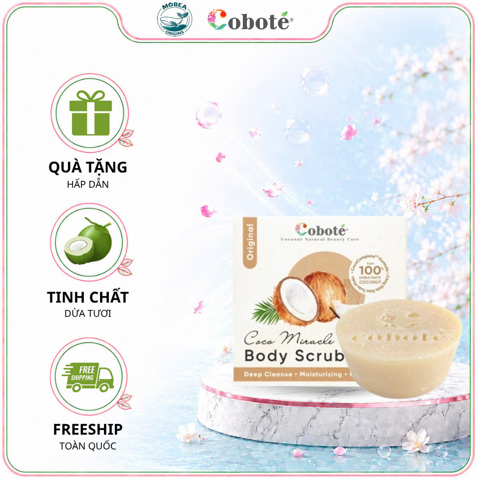 Xà phòng tẩy tế bào chết body giúp da sáng mịn, đều màu sau 1 lần sử dụng 75g
