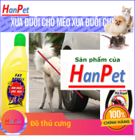 Hanpet - Dung Dịch Xua Đuổi Chó Mèo Chống Cắn Phá FAY REPELL / Xịt ngăn chó mèo phóng uế bừa bãi/ xịt khử mùi hôi / ngăn cắn yên xe / chống cắn phá lốp xe