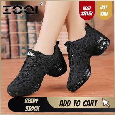 ZOQI Dancing Shoes Sports Shoes Women Fashion Feature Modern Dance Jazz Shoes Dancing Shoes Lightsome And Non-Slip Sole