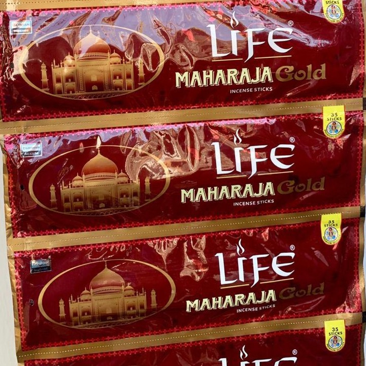 [Dupa Aromaterapi] HIO DUPA LIFE MAHARAJA GOLD 1 RENTENG 6 BUNGKUS 34