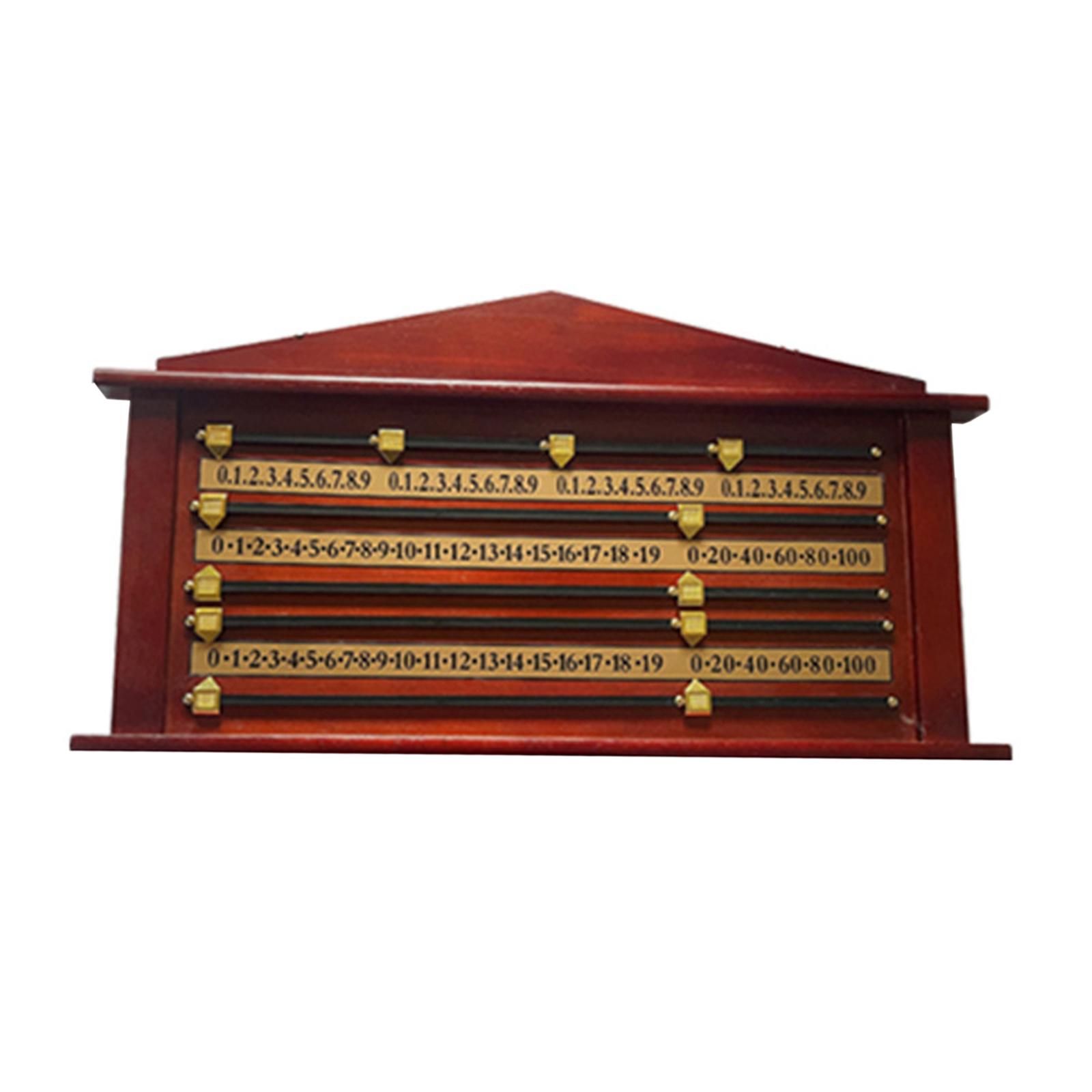 Baoblaze Shuffleboard Scoreboard Counters Game Supplies Snooker Billiard Score Board ราคา 2,523 บาท*ส่งฟรี