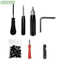 [CISWGE Automobile] 1set Car Motorcycle Tire Repair Plugger Tools Tire Wheel Repair Kit Puncture Mushroom Plug Probe Nozzle For Cars Motorcycles