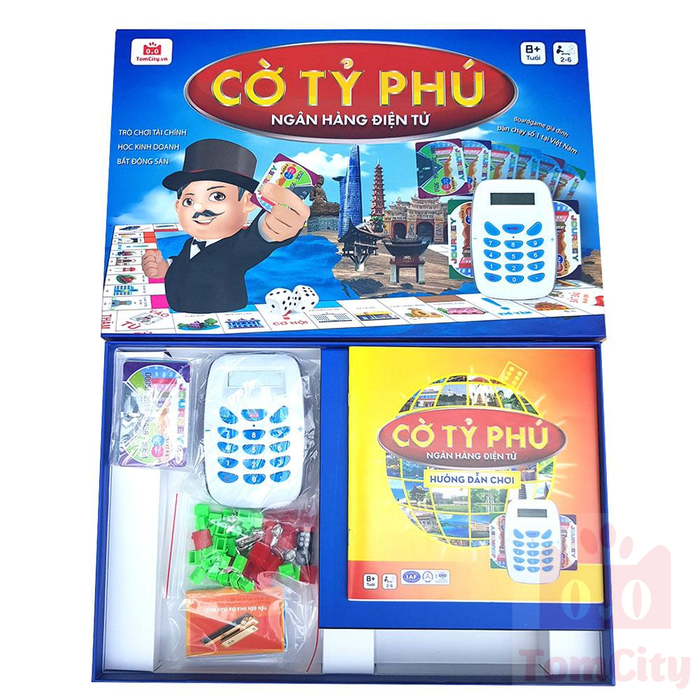Cờ tỷ phú ngân hàng điện tử cao cấp + quà tặng