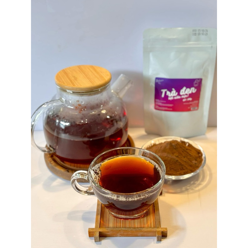 Bột trà đen nguyên chất hoà tan 100g