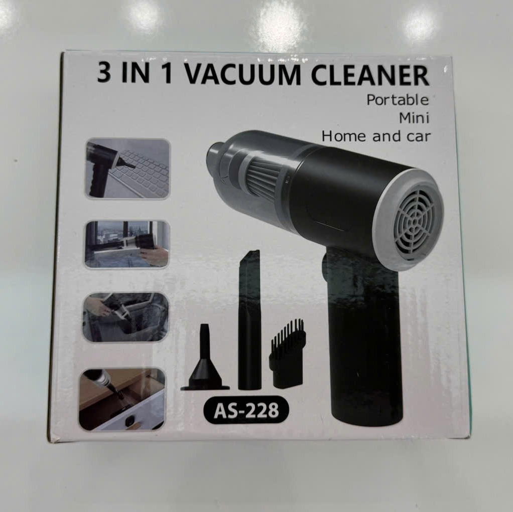 Máy Hút Bụi Không Dây Sạc Pin Cầm Tay Mini,Thông Minh Hút Sạch Bụi Bẩn Bám Lâu Ngày AS-228