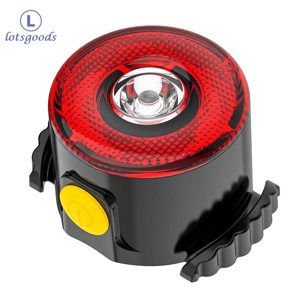 Đèn hậu xe đạp LED 30lm 250mAh Micro USB có thể sạc lại MTB xe đạp đường trường đèn hậu an toàn 7 chế độ chống nước cho đi xe ban đêm