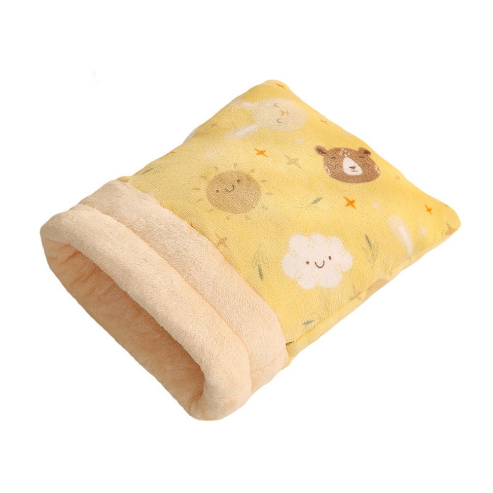 VITAL STORE Đồ nhồi bông Túi ngủ cho mèo Dày hơn Phim hoạt hình Giường hang động cho mèo Dễ thương Mùa đông ấm áp Thảm tổ mèo Đồ dùng cho thú cưng - 3