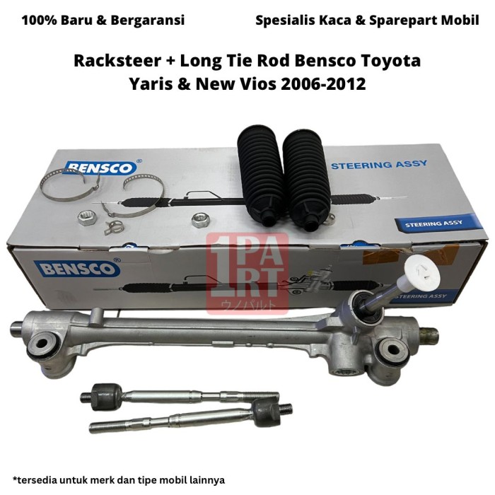 PROMO- RACKSTEER + LONG TIE ROD TOYOTA YARIS BAKPAO NEW VIOS 2006-2012 BENSCO- SparepartVin Giá 2,470,000 Đồng*Miễn phí vận chuyển