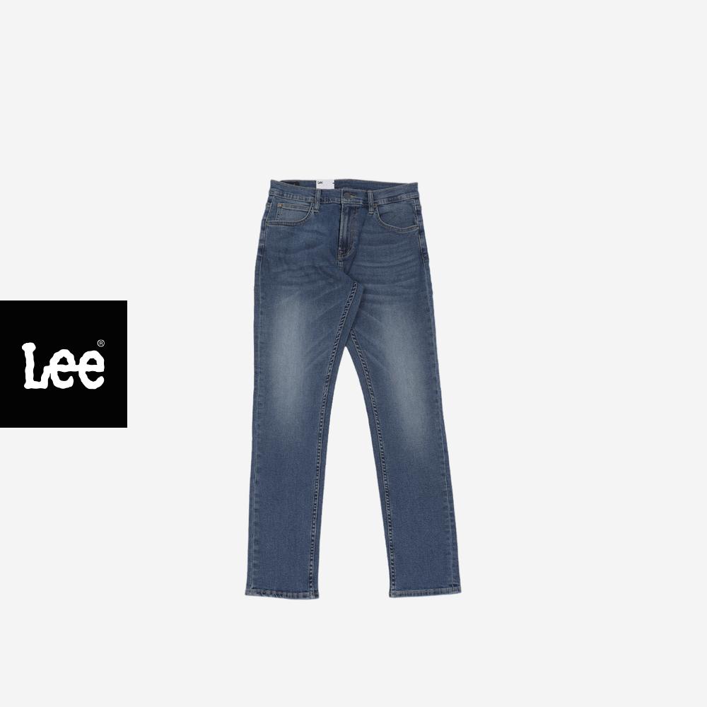 LEE Men's Jeans Low Powell Fit Model LE FC25MPOWC04 - Mid Indigo ราคา 1,943 บาท*ส่งฟรี