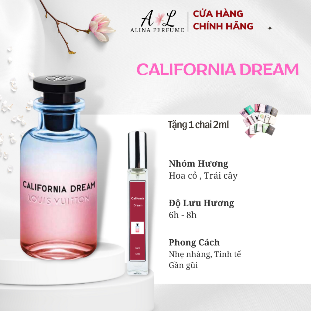 nước hoa california dream