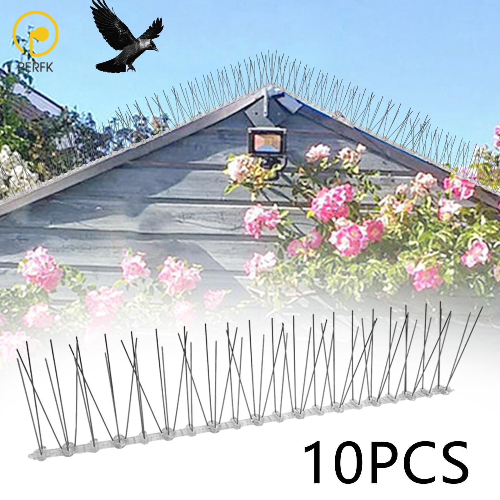 Bird Thorn Anti Bird Railing and Roof Easy to Install Fence Spikes Keep Away for Fence Small Bird Crows Cat Raccoon ราคา 22,700 บาท*ส่งฟรี
