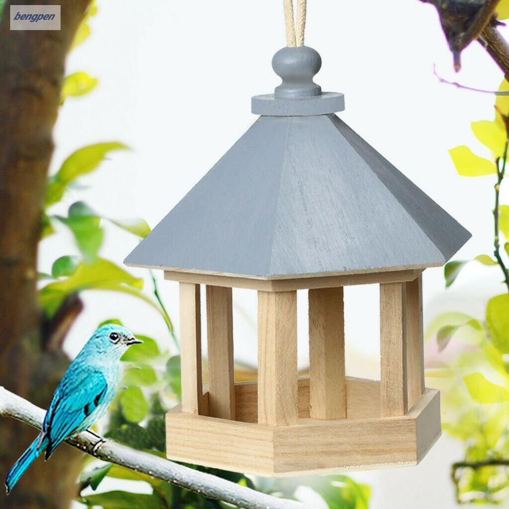 Bengpen con sóc chim bồ câu Hoang Dã treo đứng trang trí sân vườn LỒNG CHIM dụng cụ nạp thức ăn cho chim Nhà chim