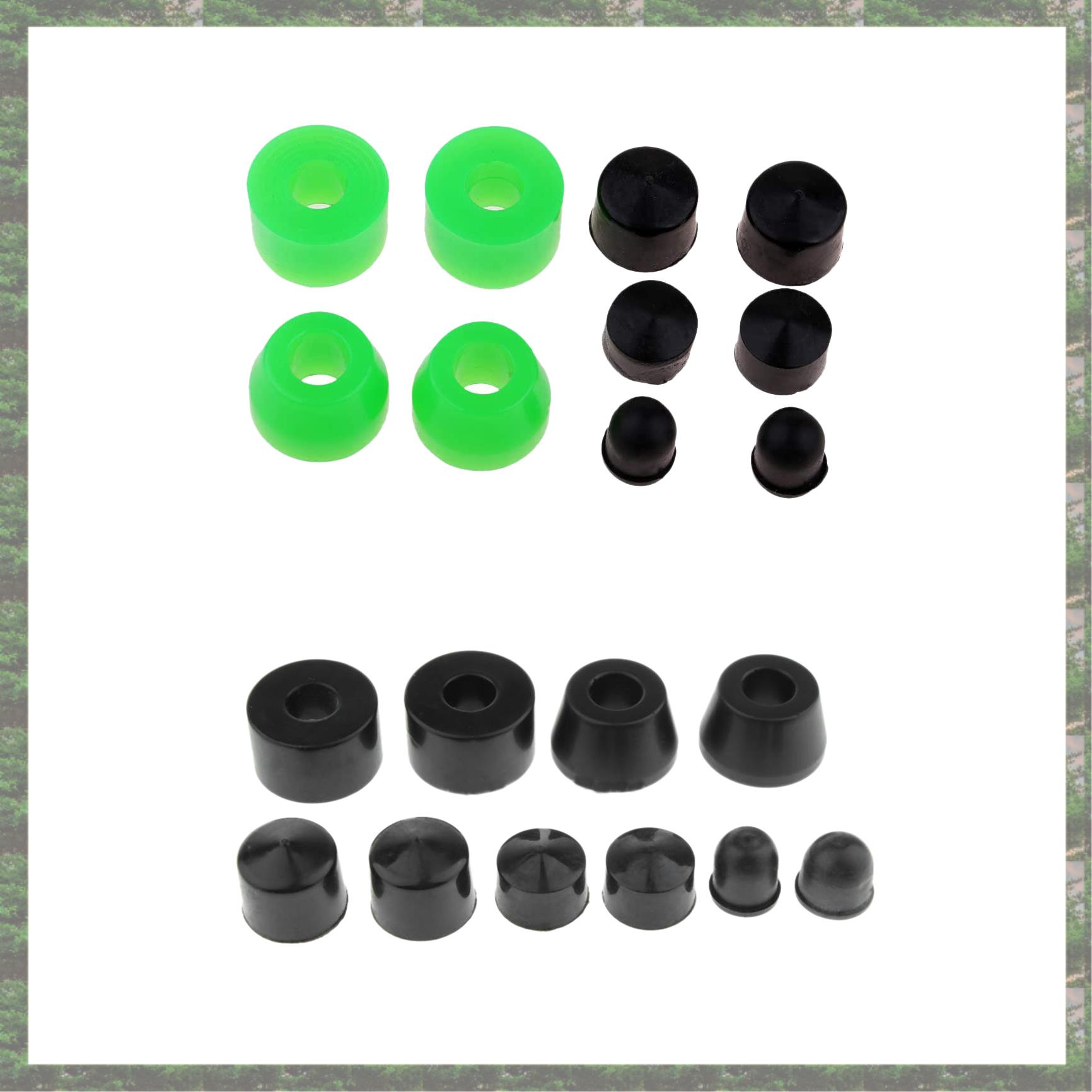 10Pcs Longboard Skateboard Bushings Conical Cylinder Bushing Pivot Cups Set Accessories for Longboar